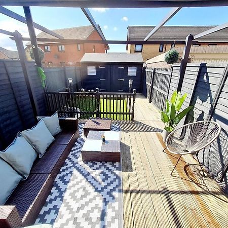 Lovely House With Back Garden - Private Driveway Glasgow Exterior foto